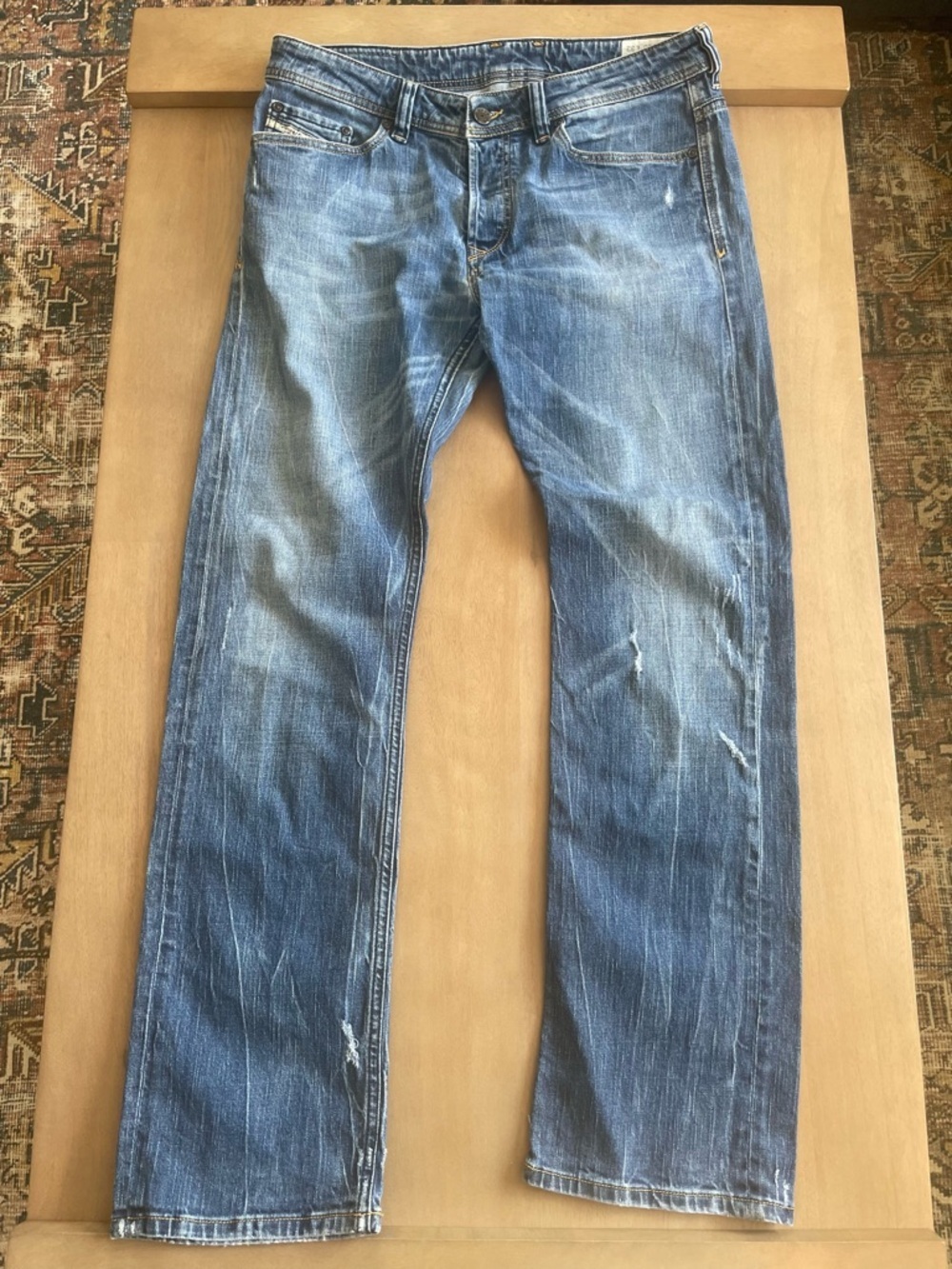 Diesel Viker Button Fly Jeans